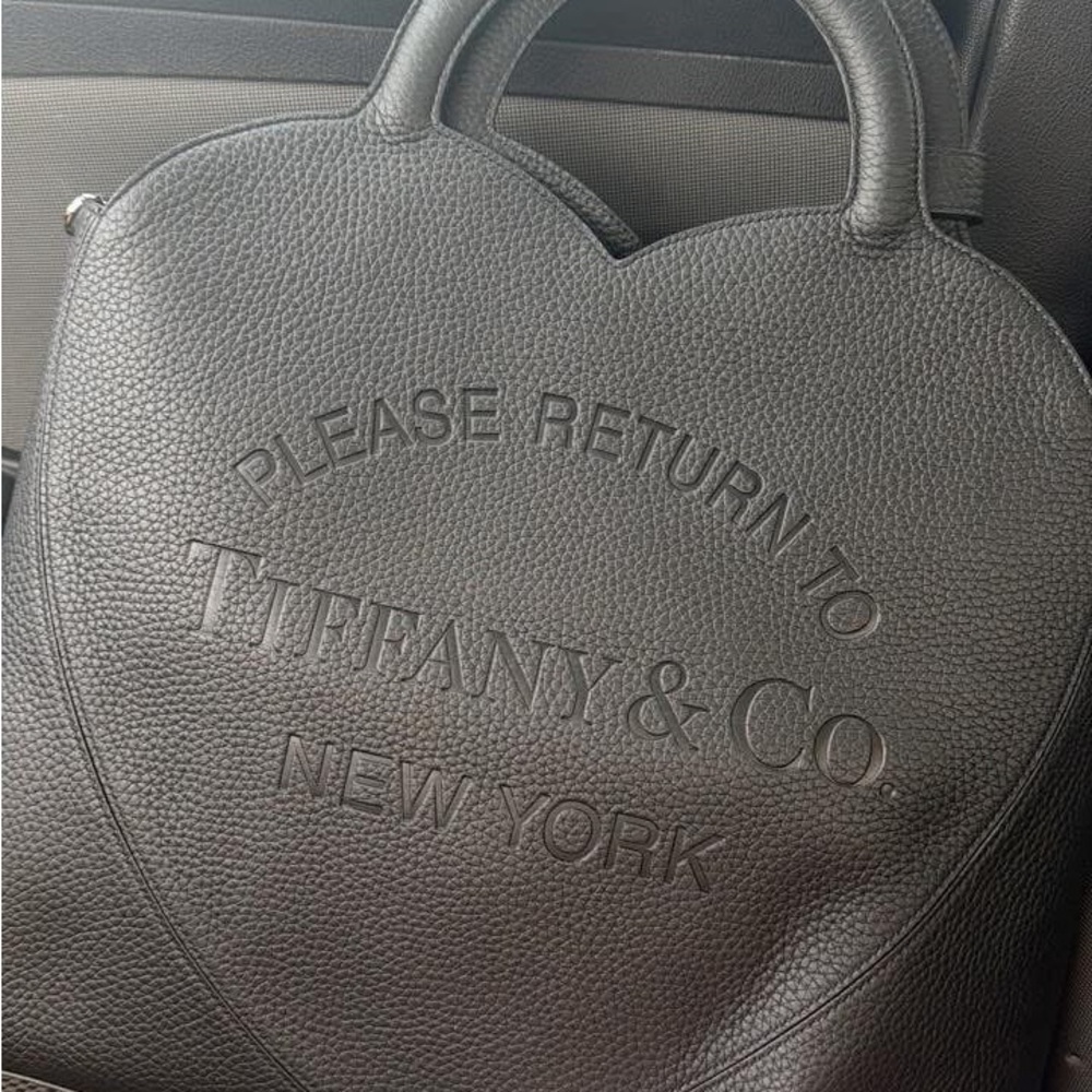 Tiffany & Co. Black Heart Tote